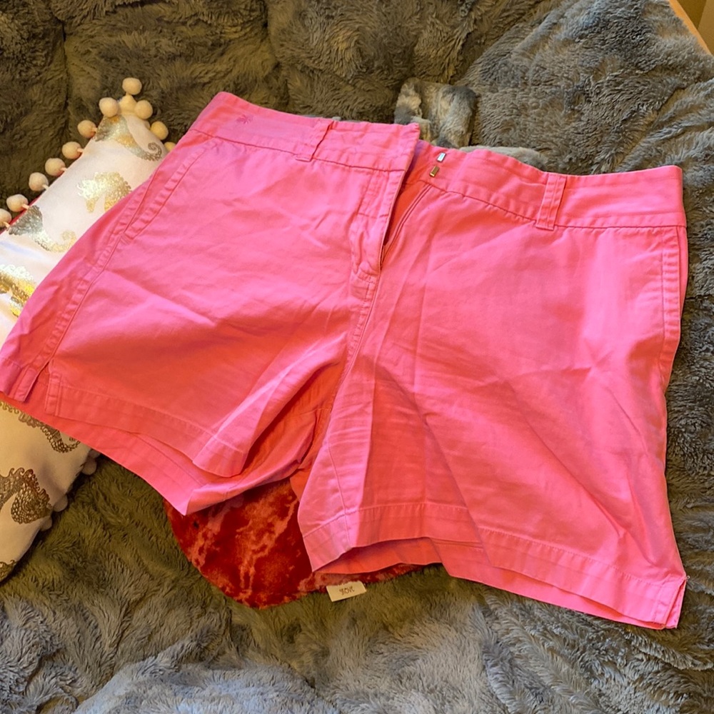 Lilly Pulitzer Pink White Label Shorts GUC
